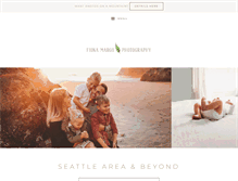 Tablet Screenshot of fionamargophotography.com